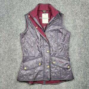 Barbour Quilted Vest in navy